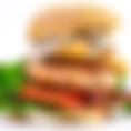 Rich turkey club burger