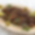 Hummus with lamb