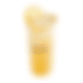 A refreshing, non-caffeinated lemonade infused with the warm sweetness of brown sugar and garnished with fresh lemon slices for a bright, delightful twist.