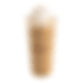 Sweet and mildly bitter coffee ice blended, topped with ice cream, making it perfect for coffee lovers.