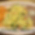 Scrambled eggs, potatoes, Mexican style sausage (chorizo), combined with sauteed tomato, and onion. All in a flour tortilla. 