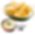 Fresh to order chips lightly salted with our homemade white queso sauce