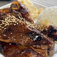 Sliced bone-in short ribs marinated in our house made Korean BBQ sauce.