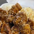 Slices of pork marinated in our homemade teriyaki sauce, grilled to perfection.