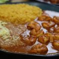 A la Diabla shrimp