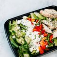 Clean Eats Chicken Spinach Greek Salad