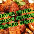 Smoked wings