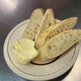 baguette with butter