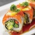 Salmon Lemon roll