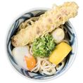 Chikuwa tempura udon