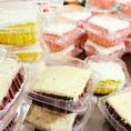Cake slices