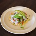 Shrimp Ceviche Tostada