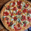 Red and White Pizza