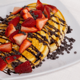 Joe's Berries and Chocolate Pancakes